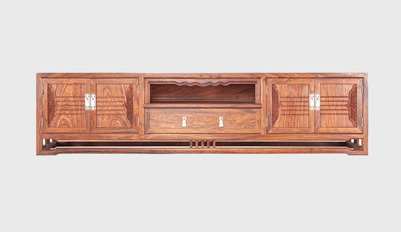 酒泉刺猬紫檀电视柜低柜现代中式全实木电视柜客厅高低柜