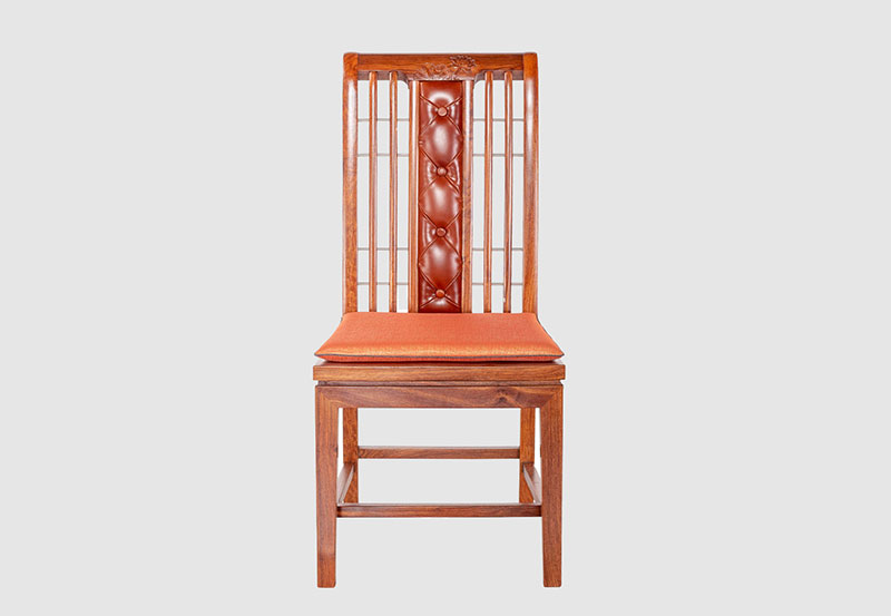 酒泉芙蓉榭中式实木餐椅效果图